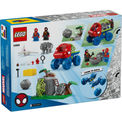 Klocki LEGO 11199 Misja ratunkowa zespołu Spideyego w dinoterenówce SPIDEY